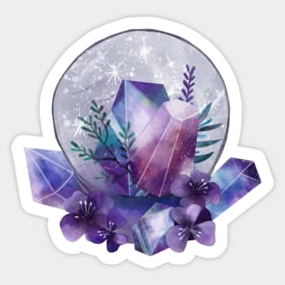 Crystal Gazing And Magical Powers Within Sticker